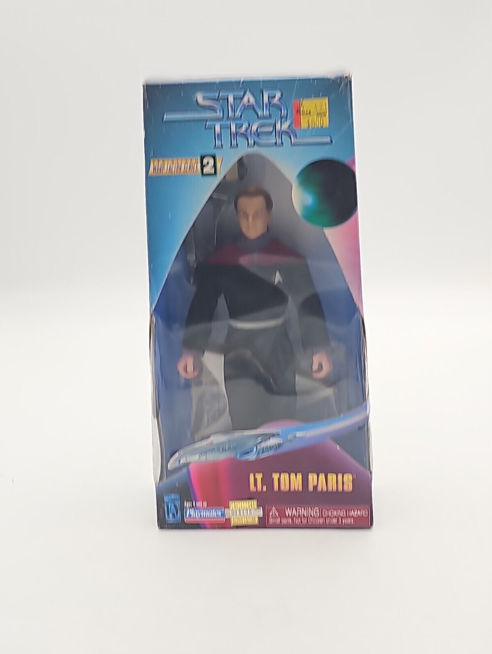 Star Trek Warp Factor Series Lt. Tom Paris NiB Playmates Sealed 004178